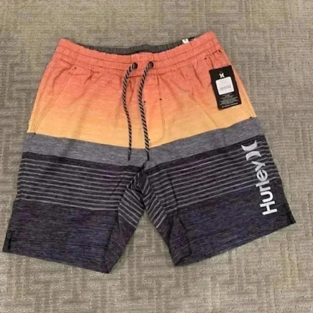 Hurley Epic Ombre Volley Swim Trunks